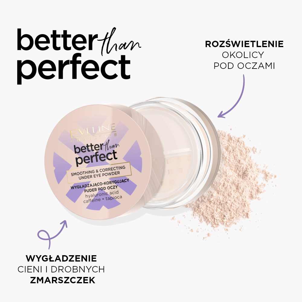 Eveline Cosmetics - Wygładzająco-korygujący puder pod oczy - 2