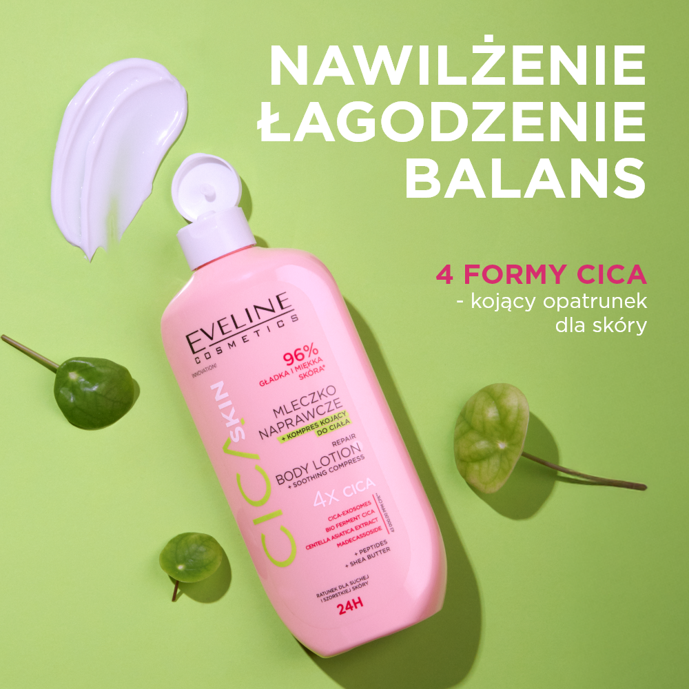 Eveline Cosmetics - Mleczko naprawcze + kojący kompres - 2