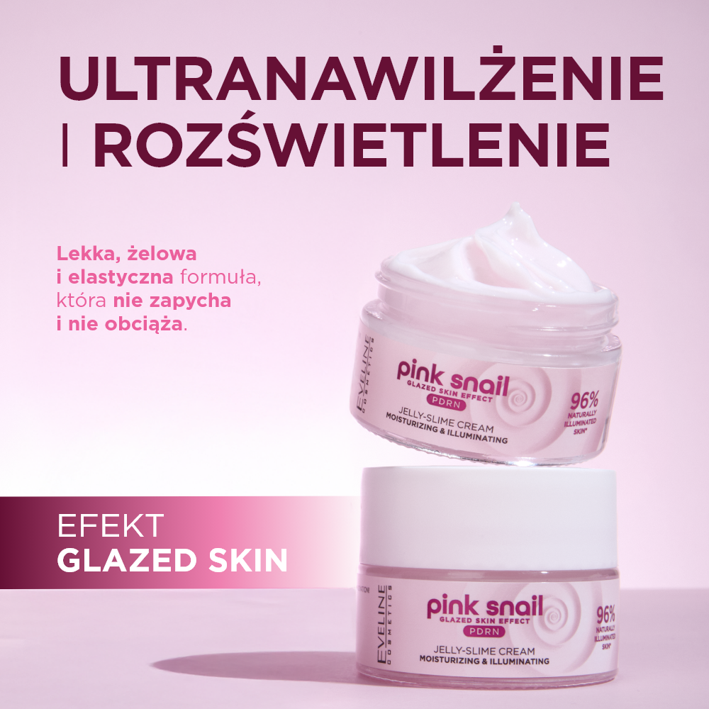 Eveline Cosmetics - Krem nawilżająco – rozświetlający Jelly Slime - 2