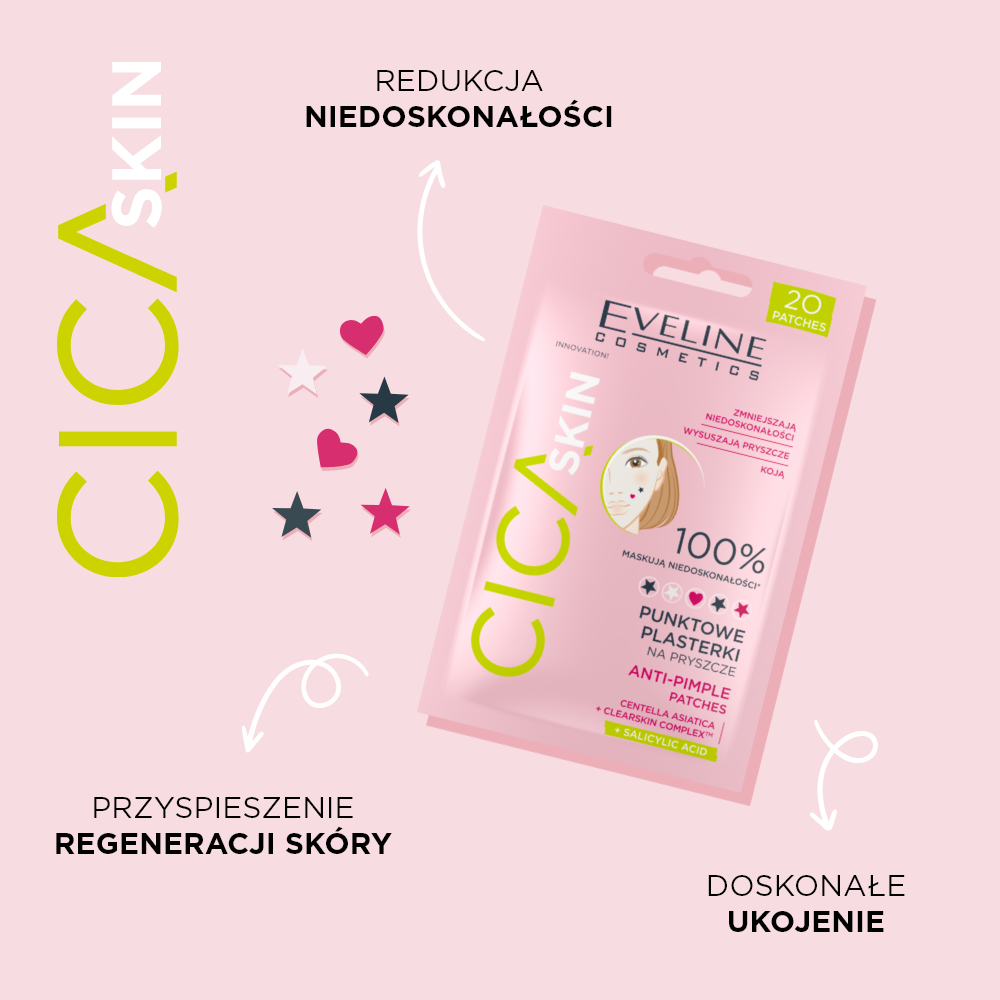 Eveline Cosmetics - Punktowe plasterki na pryszcze - 2