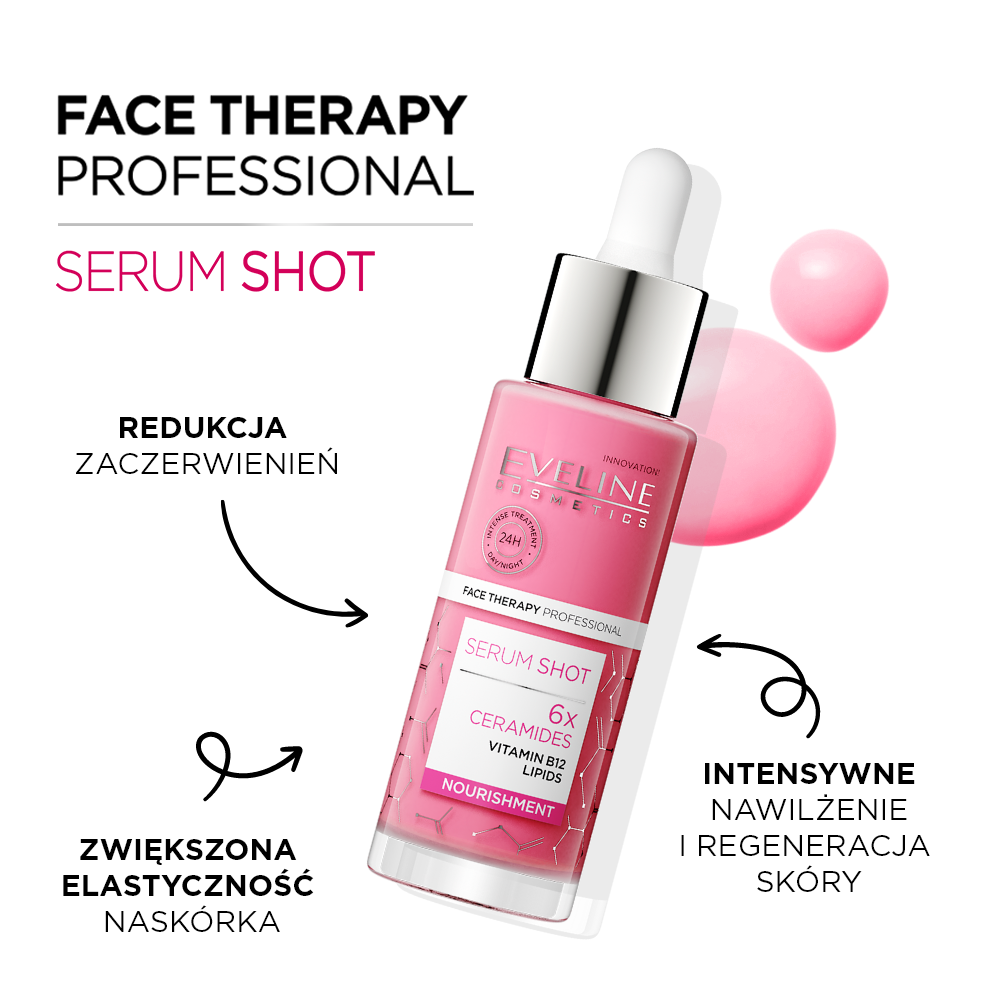 Eveline Cosmetics - Serum Shot Kuracja odżywcza, 6x ceramidy - 2