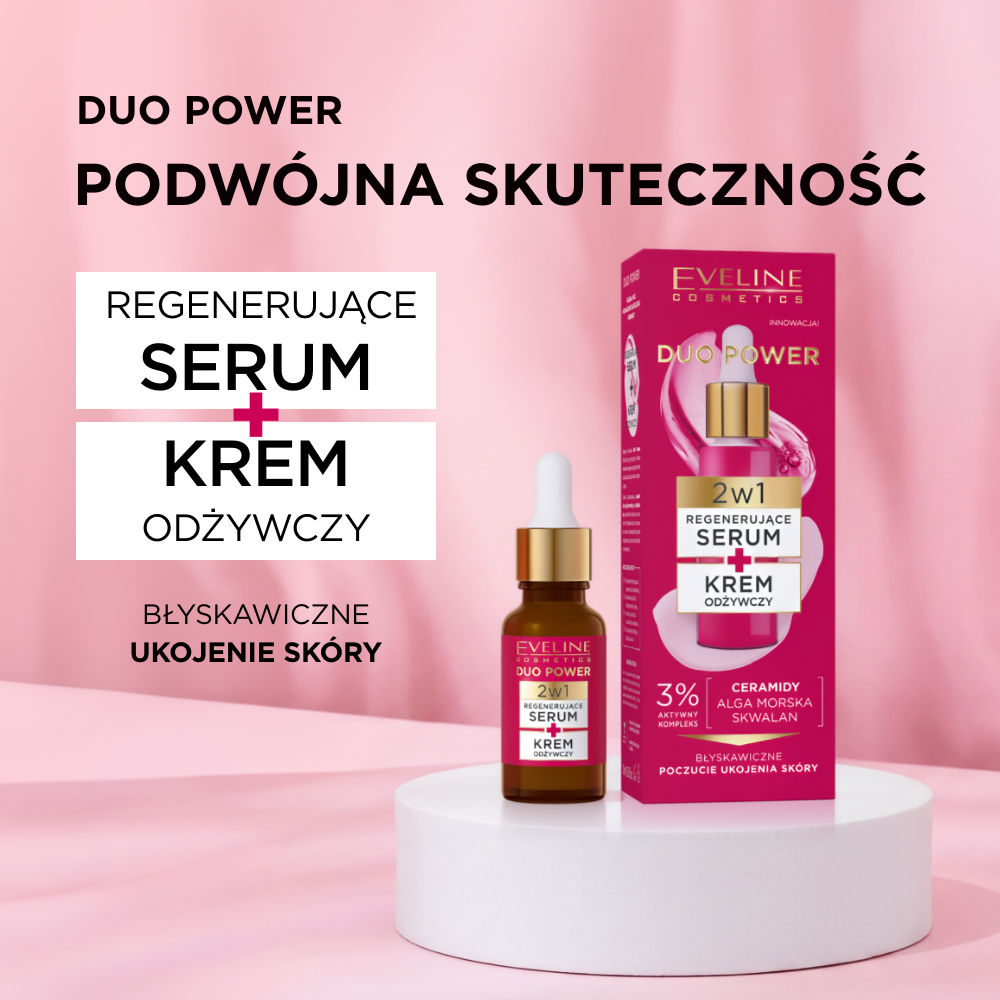Eveline Cosmetics - Regenerujące serum+krem odżywczy 2w1 - 2