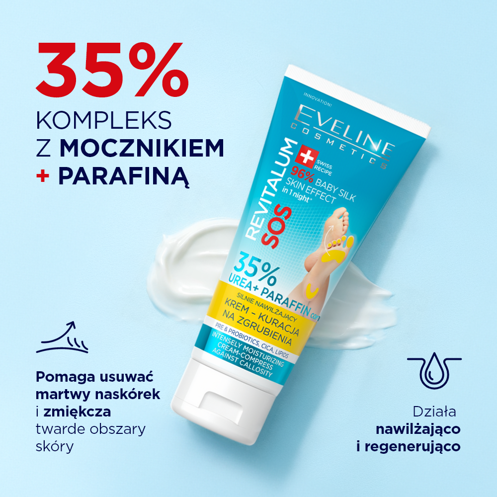 Eveline Cosmetics - SOS Silnie nawilżający krem-kuracja na zgrubienia - 2
