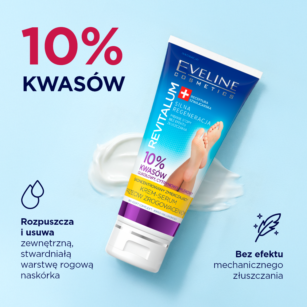 Eveline Cosmetics - Skoncentrowany zmiękczający krem-serum przeciw zrogowaceniom 10% kwasów - 2