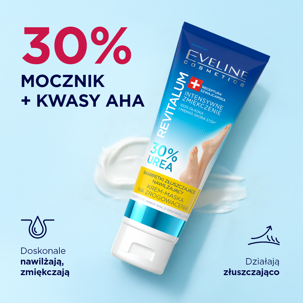 Eveline Cosmetics - Złuszczający nawilżający krem-maska na zrogowacenia - 2