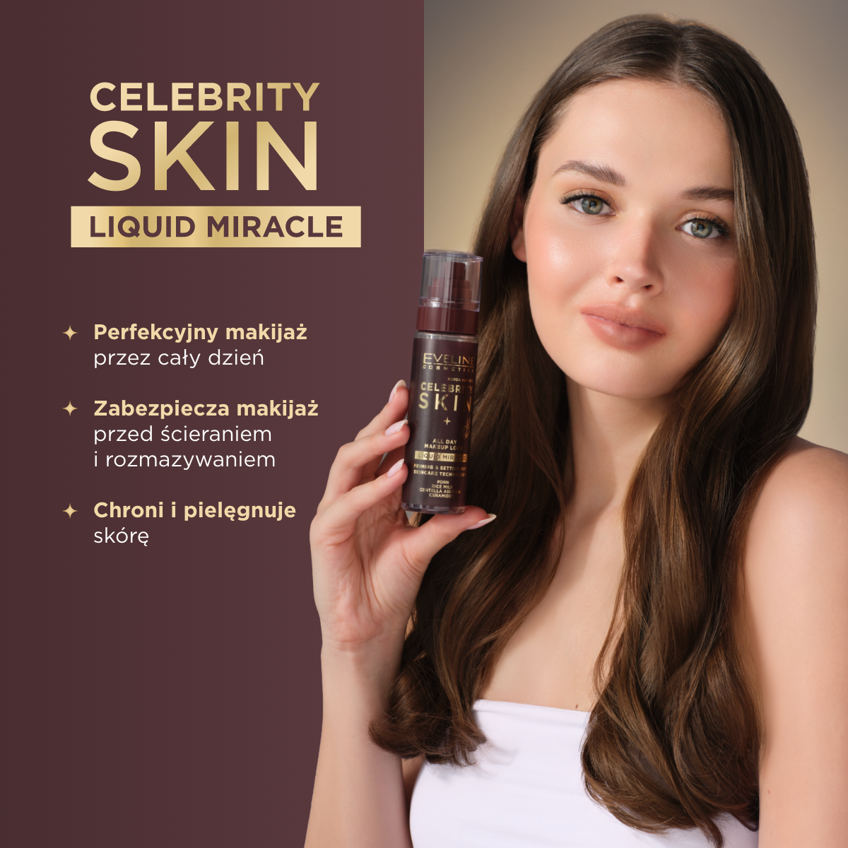 Eveline Cosmetics - Mgiełka utrwalająco-pielęgnująca do makijażu Liquid Miracle - 2