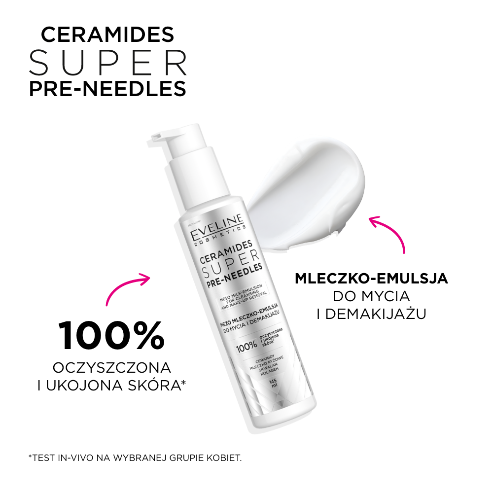 Eveline Cosmetics - Mezo mleczko-emulsja do mycia i demakijażu - 2