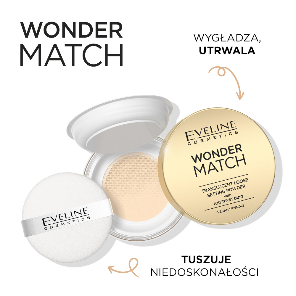 Eveline Cosmetics - Puder utrwalający z ametystowym pyłkiem - 2