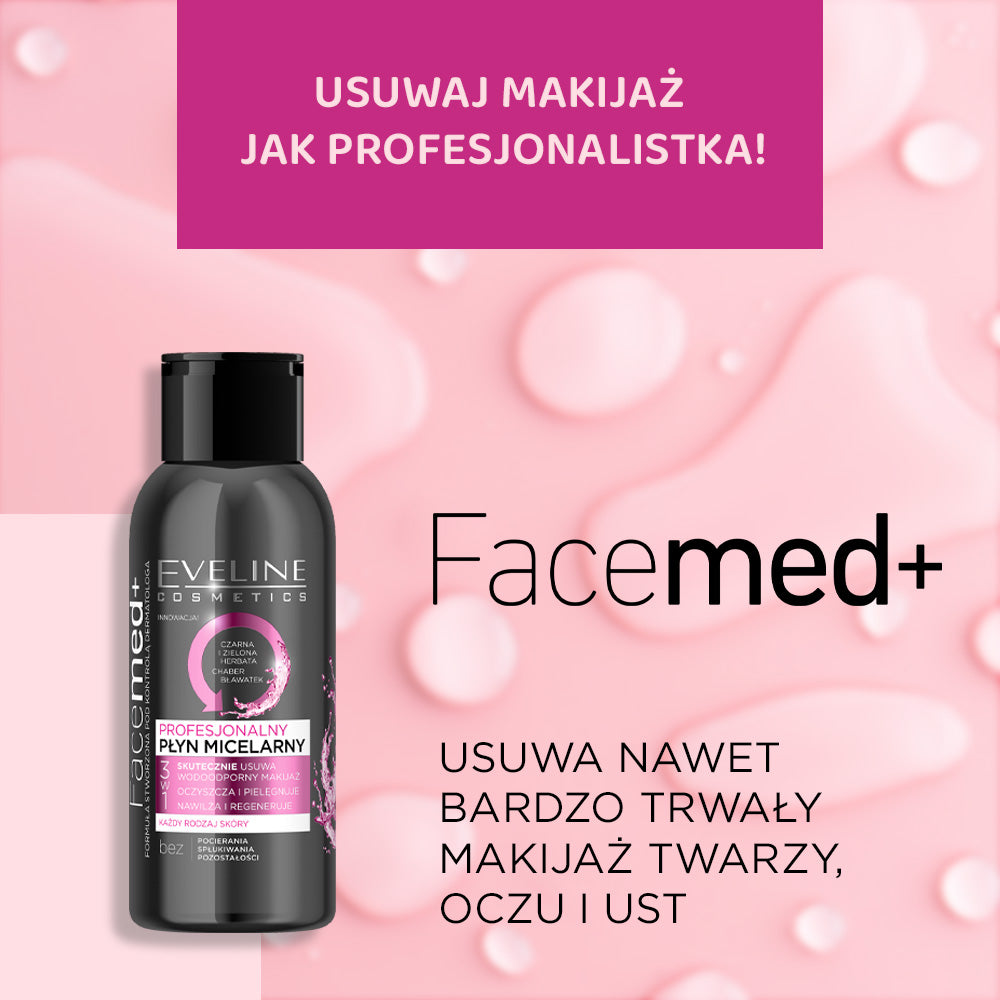 Eveline Cosmetics - Profesjonalny płyn micelarny do demakijażu, wersja mini - 2
