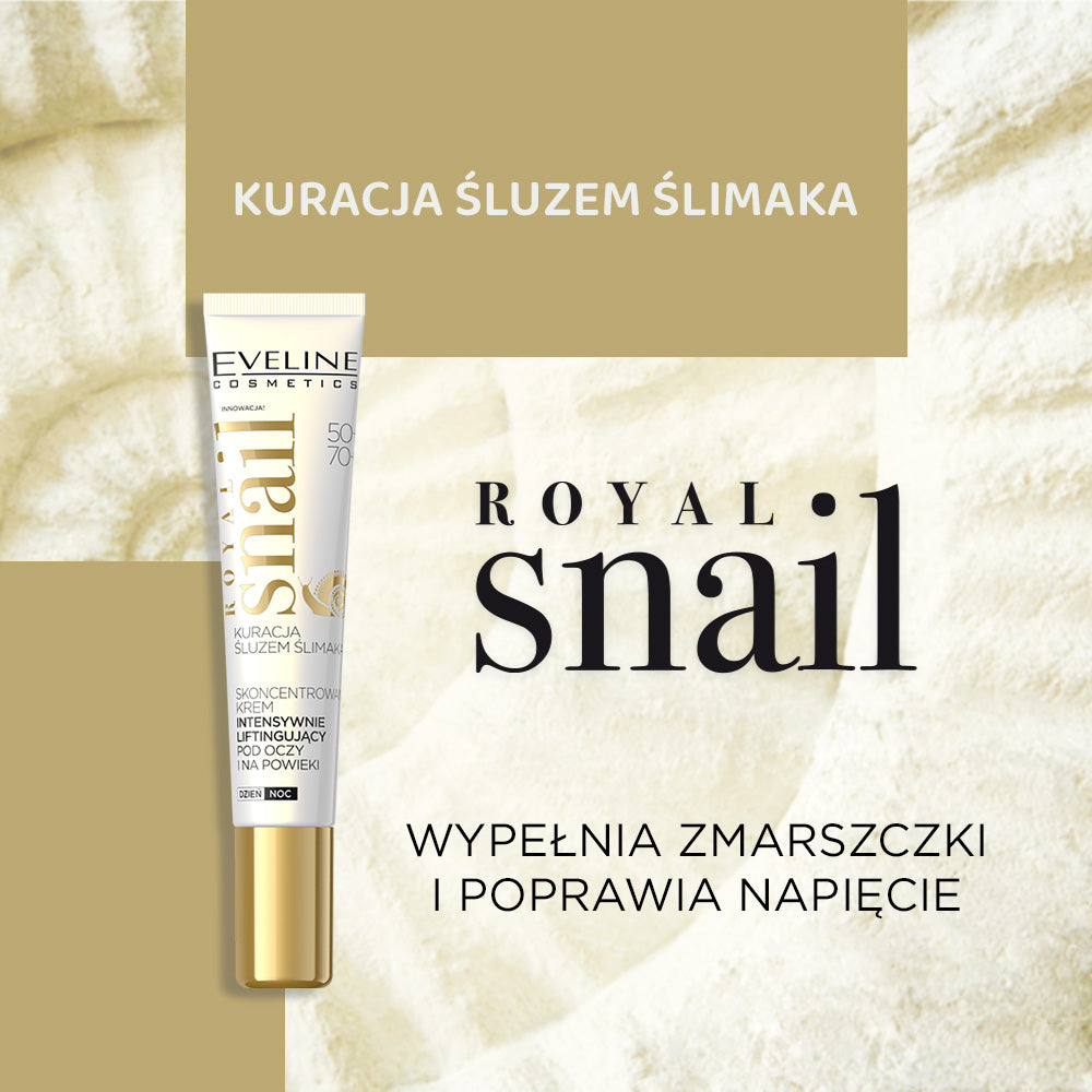 Eveline Cosmetics - Skoncentrowany krem intensywnie liftingujący pod oczy i na powieki 50+/70+ - 2