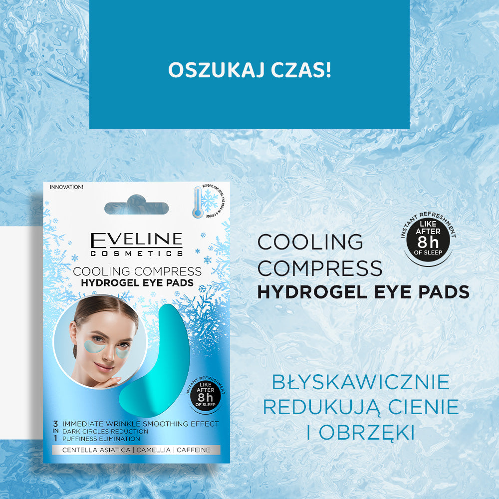 Eveline Cosmetics - Hydrożelowe płatki pod oczy - chłodzący kompres - 2