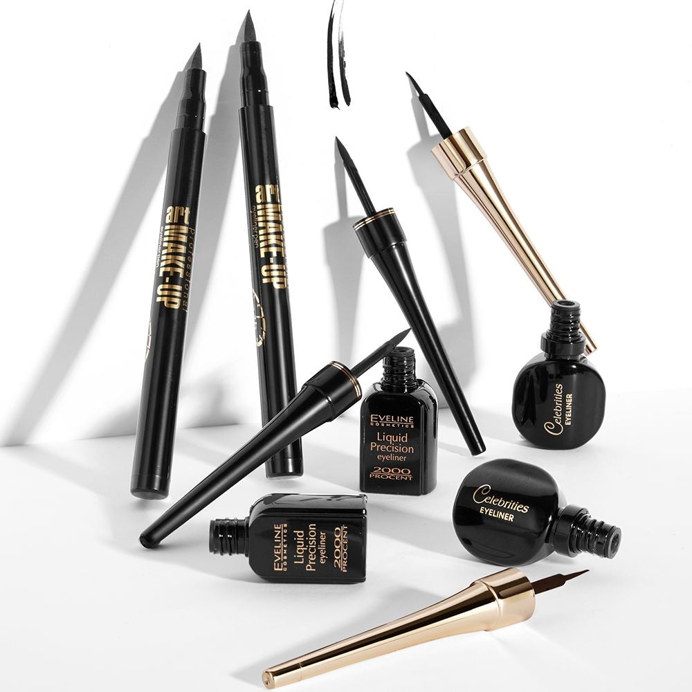 Eveline Cosmetics - Eyeliner ultraprecyzyjny w kałamarzu - 2