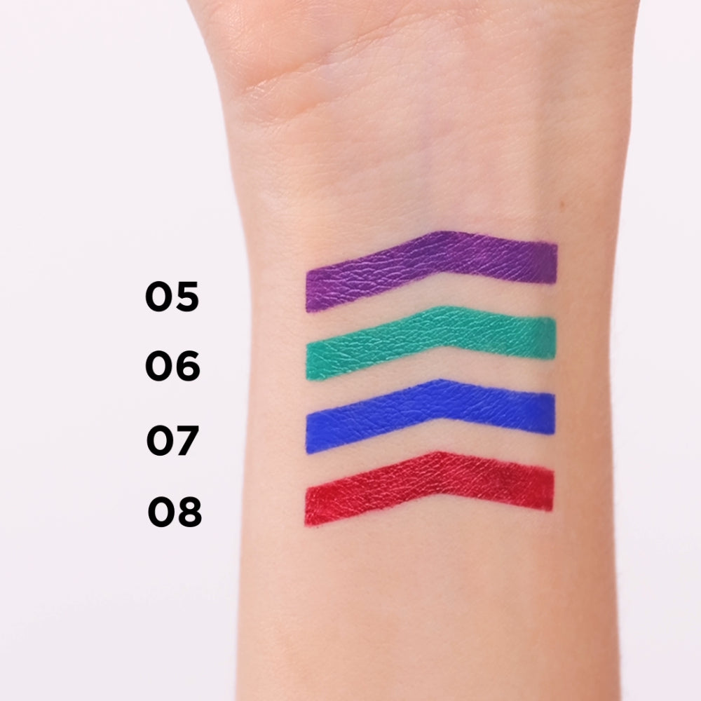 Eveline Cosmetics - Kolorowy eyeliner w kałamarzu - 2