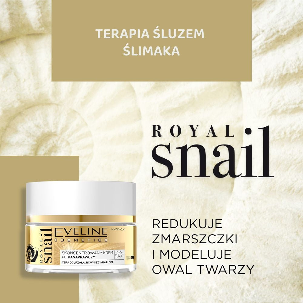 Eveline Cosmetics - Skoncentrowany krem ultranaprawczy 60+ - 2
