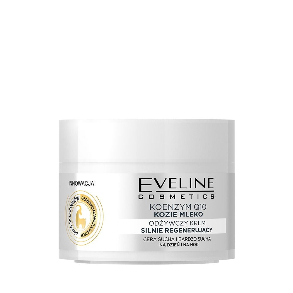 Eveline Cosmetics - Kozie mleko - odżywczy krem silnie regenerujący skóra sucha i bardzo sucha dzień/noc - 2