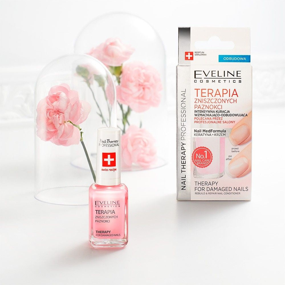 Eveline Cosmetics - Odżywka do paznokci - terapia zniszczonych paznokci - 2