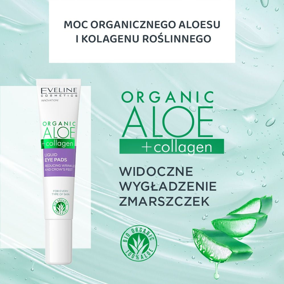 Eveline Cosmetics - Płynne płatki pod oczy redukujące zmarszczki i kurze łapki - 2