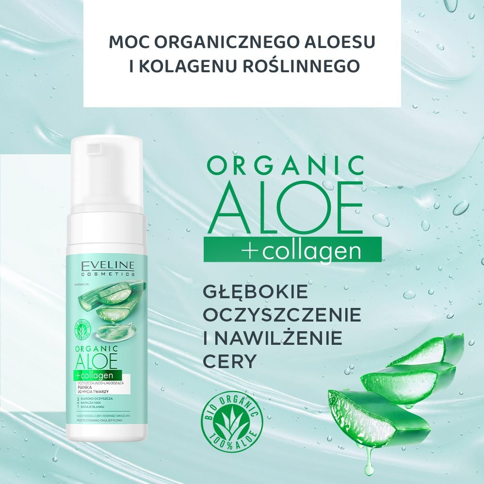 Eveline Cosmetics - Oczyszczająco-łagodząca pianka do mycia twarzy 3w1 - 2