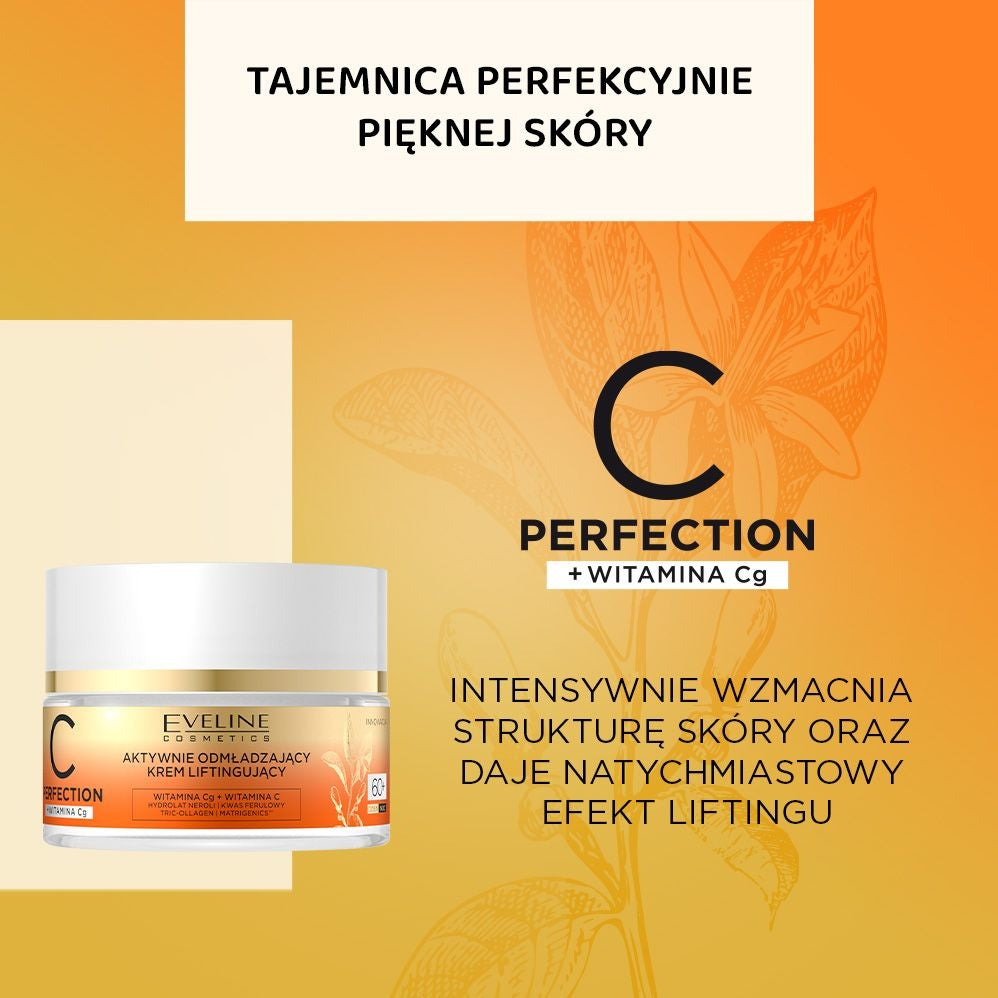 Eveline Cosmetics - Aktywnie odmładzający krem liftingujący 60+ - 2