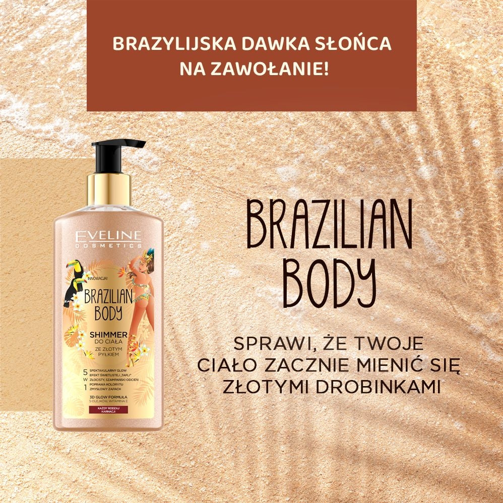 Eveline Cosmetics - Shimmer do ciała ze złotym pyłem - 2