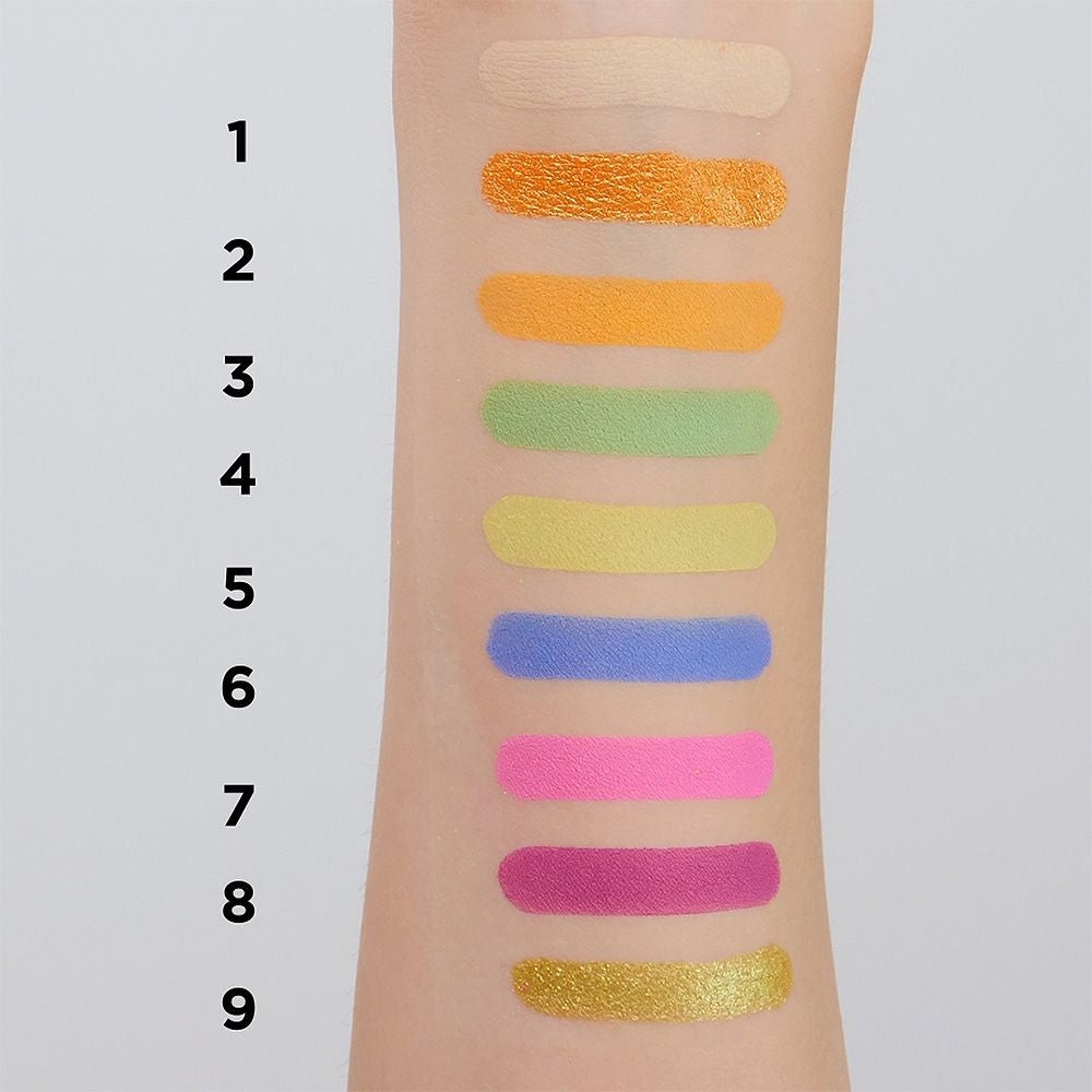 Eveline Cosmetics - Cienie do powiek Neon Lime - 2