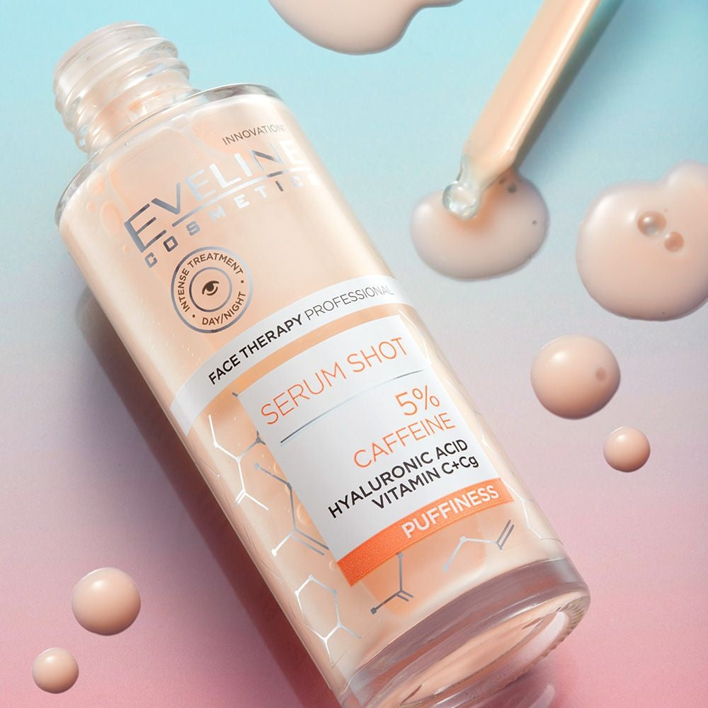Eveline Cosmetics - Serum Shot Kuracja energizująca z 5% kompleksem kofeiny do skóry wokół oczu - 2