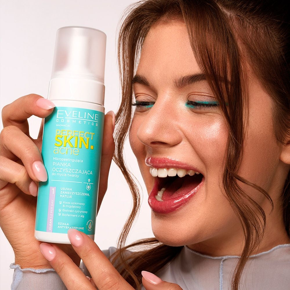 Eveline Cosmetics - Pianka myjąca ze szczotką oczyszczającą pory - 2