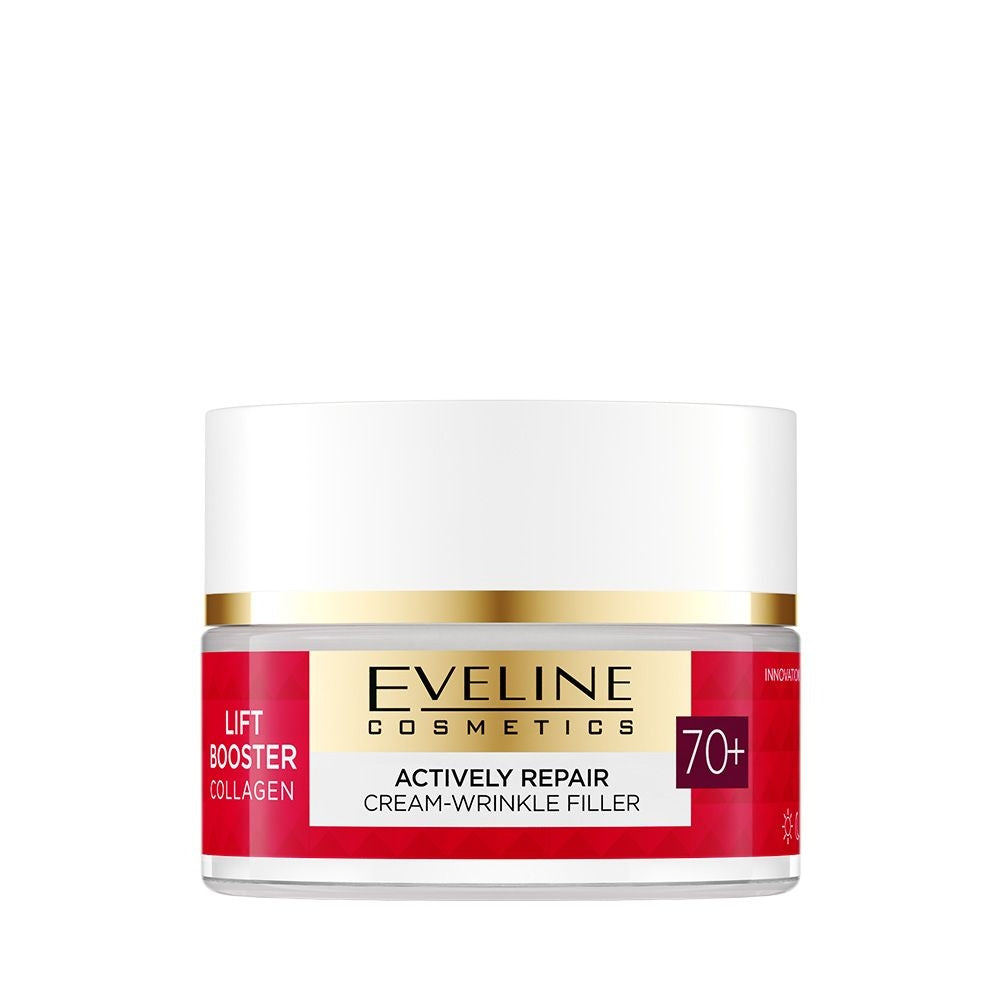 Eveline Cosmetics - Aktywnie naprawczy krem-wypełniacz zmarszczek 70+ - 2