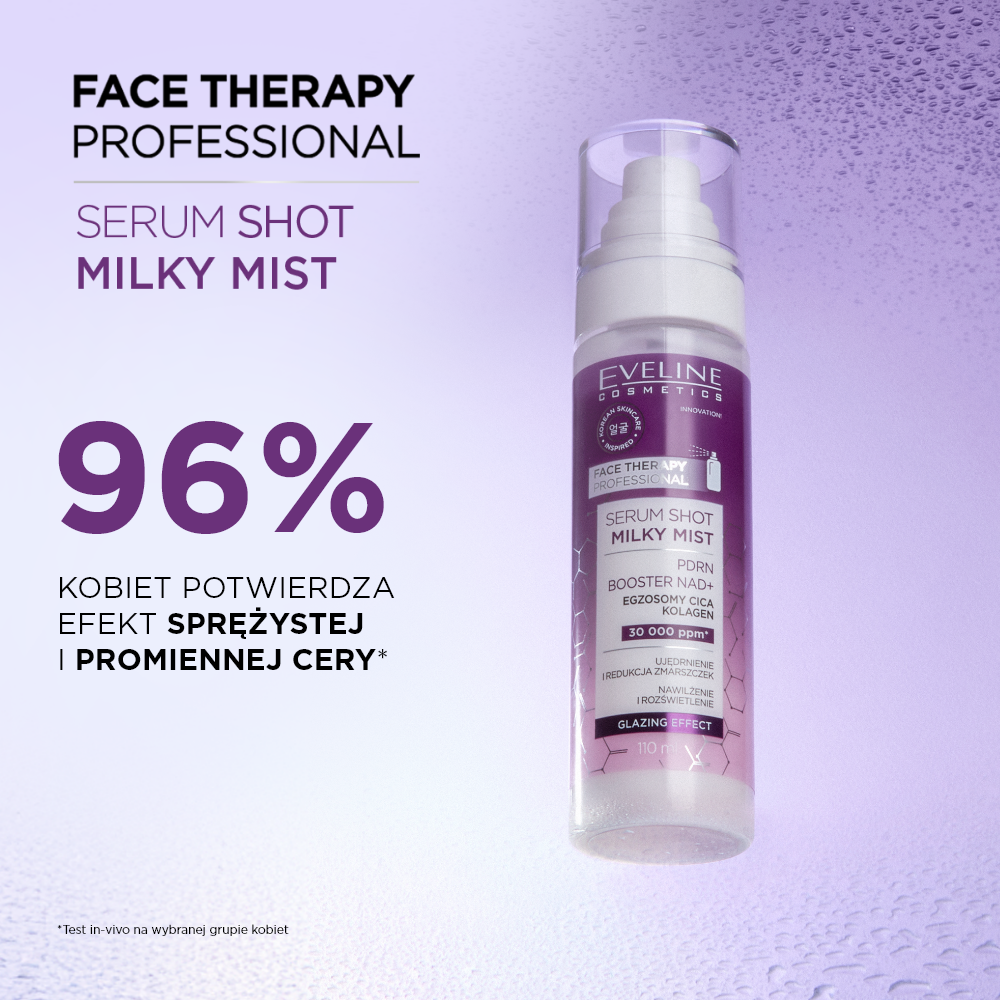 Eveline Cosmetics - Serum Shot Mleczna mgiełka PDRN Booster NAD+ - 2