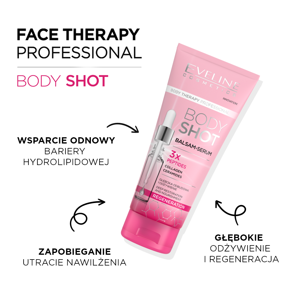 Eveline Cosmetics - Body Shot Balsam-serum regenerujący - 2