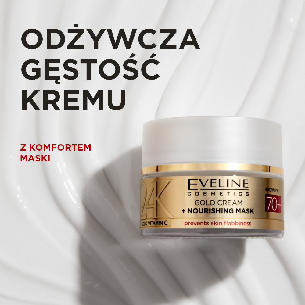 Eveline Cosmetics - Złoty krem–maska odżywcza 70+ - 2