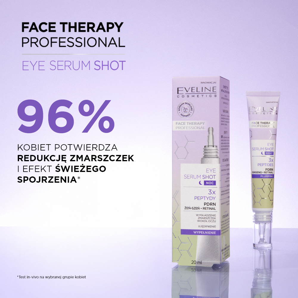 Eveline Cosmetics - Eye Serum Shot Kuracja wypełniająco-regenerująca skórę wokół oczu - 2