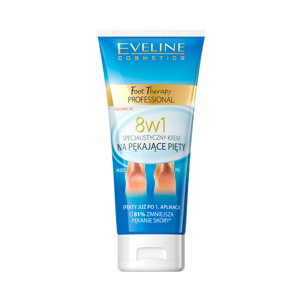 Eveline Cosmetics - Specjalistyczny krem na pękające pięty 8w1