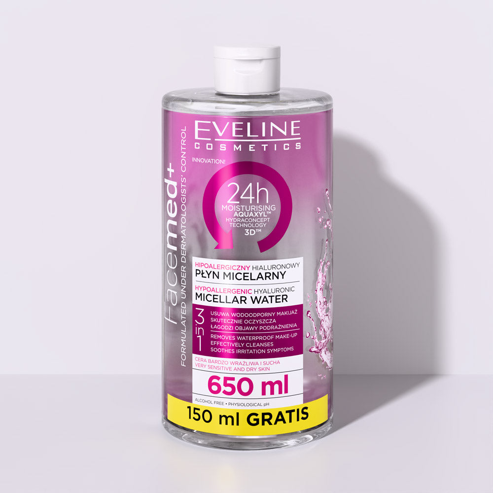 Eveline Cosmetics - Hialuronowy płyn micelarny