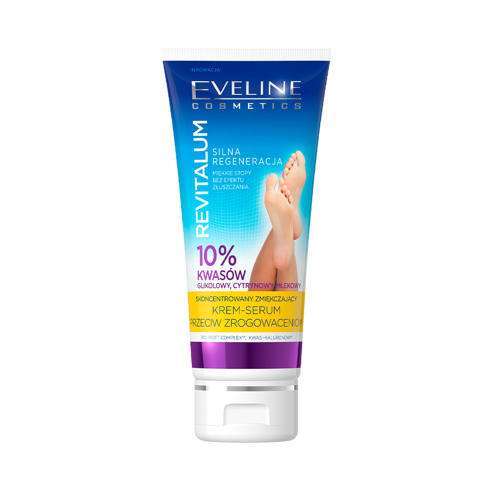 Eveline Cosmetics - Skoncentrowany zmiękczający krem-serum przeciw zrogowaceniom 10% kwasów