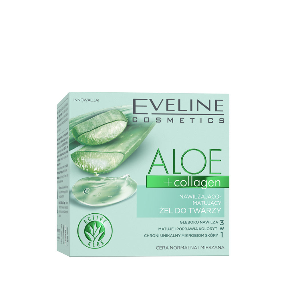 Eveline Cosmetics - Nawilżająco-matujący żel do twarzy