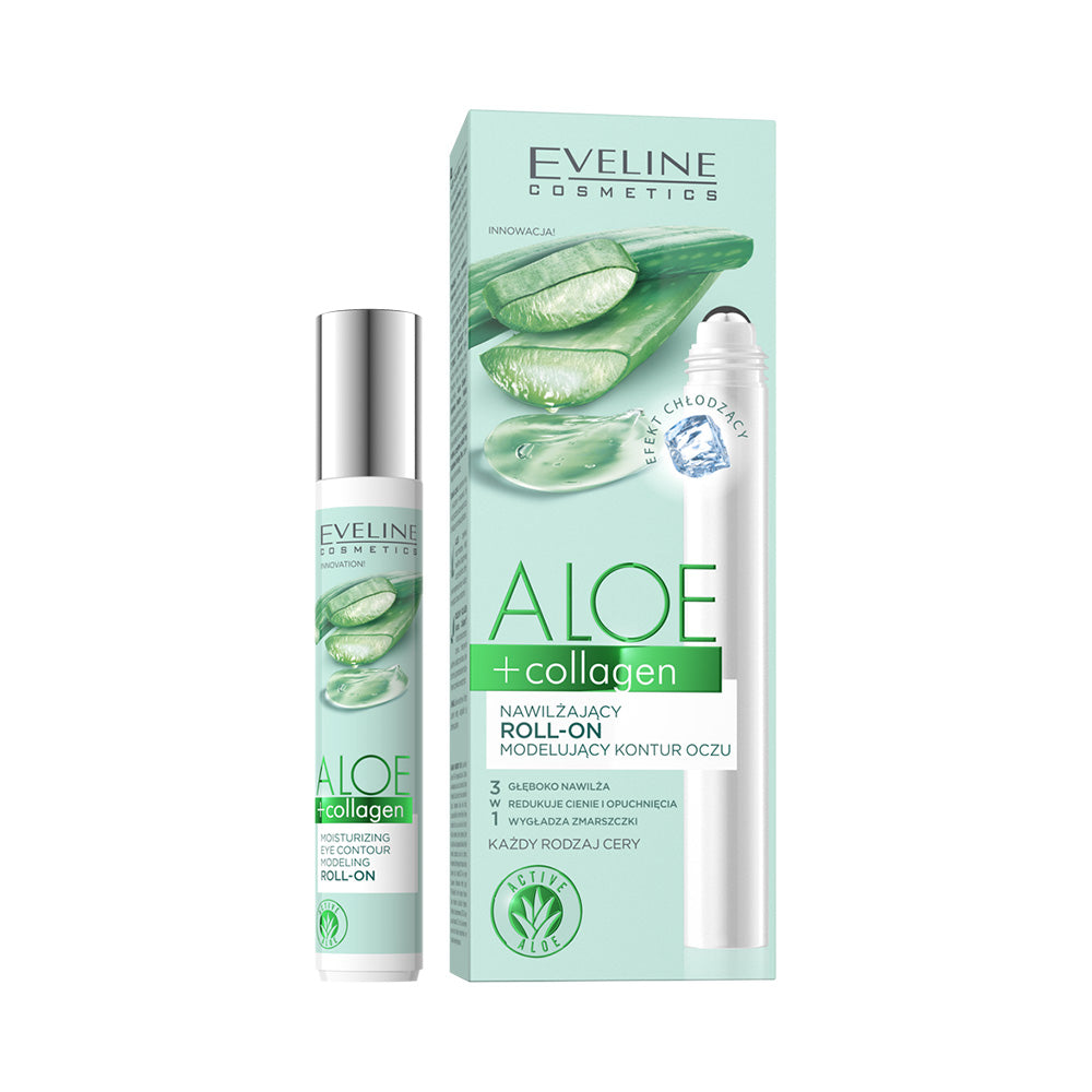 Eveline Cosmetics - Nawilżający roll-on modelujący kontur oczu