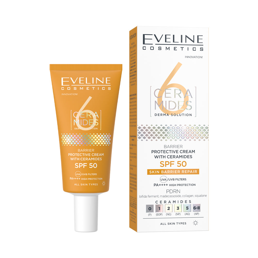 Eveline Cosmetics - Barierowy krem ochronny z ceramidami i SPF 50