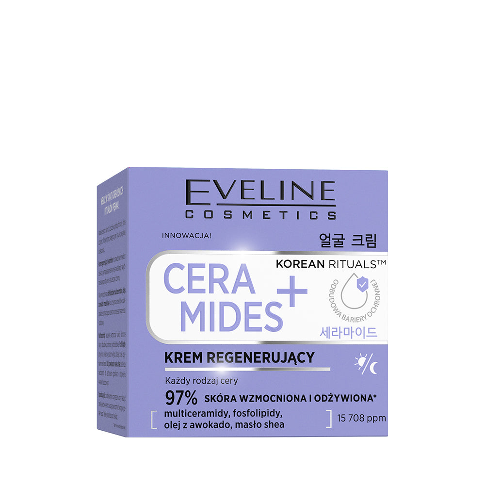 Eveline Cosmetics - Krem do twarzy regenerujący Ceramides+