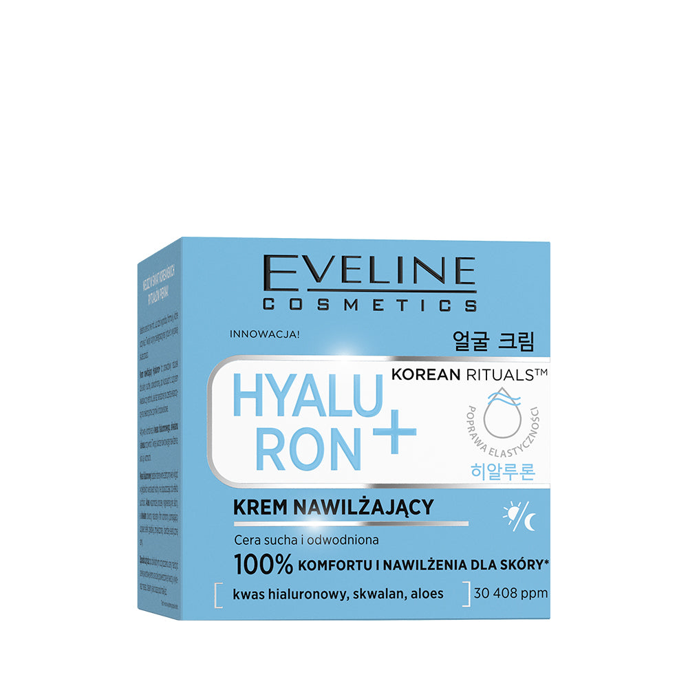 Eveline Cosmetics - Krem do twarzy nawilżający Hyaluron+