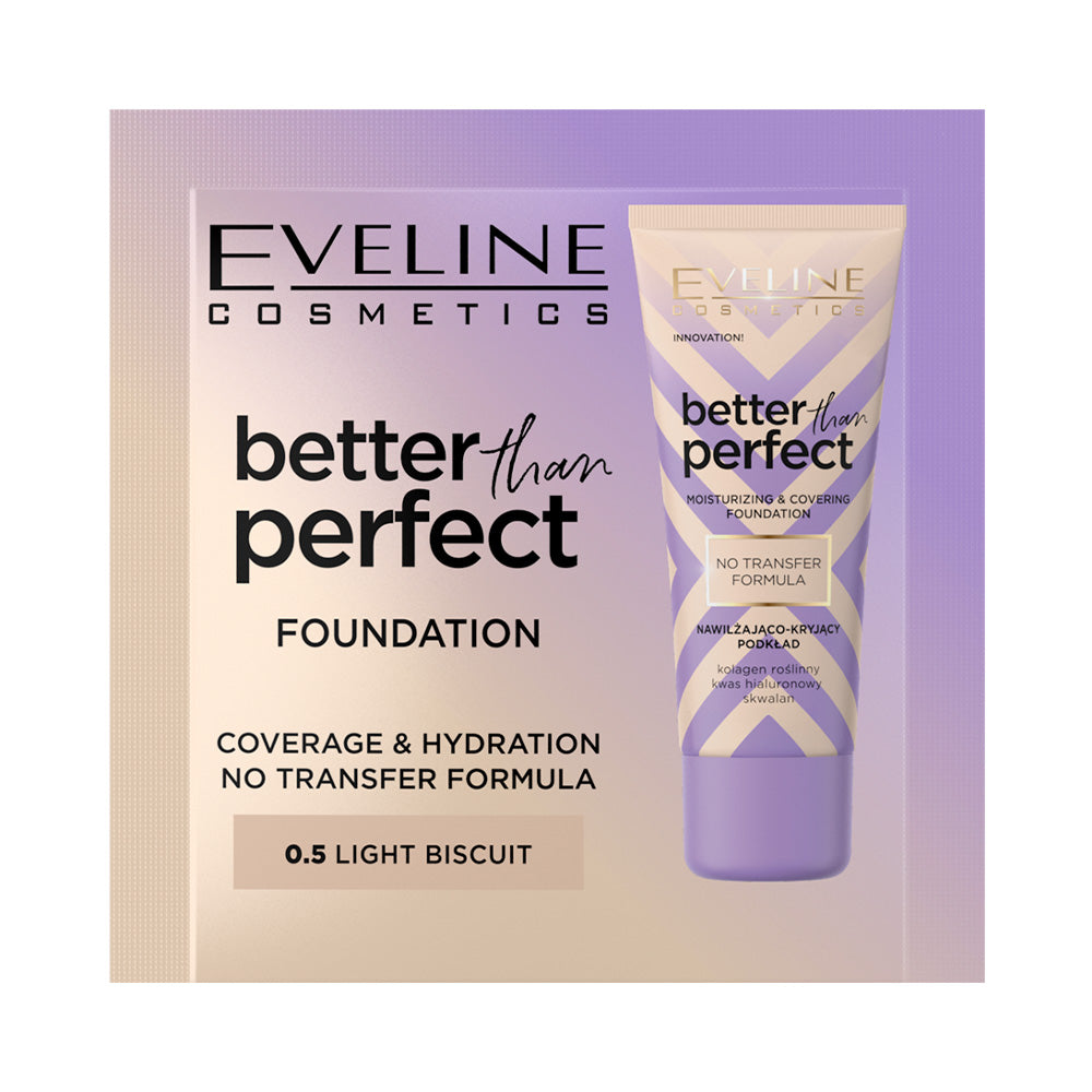 Eveline Cosmetics - Nawilżająco-kryjący podkład, wersja mini