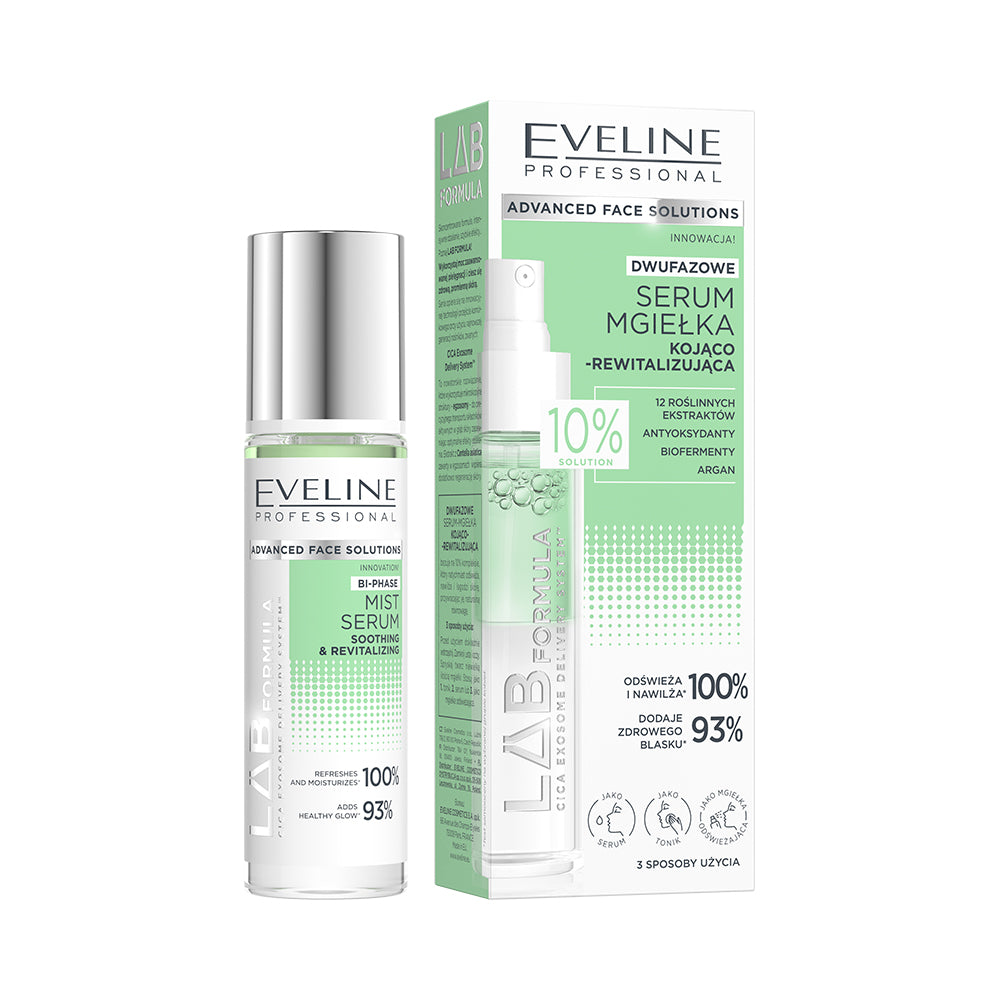 Eveline Cosmetics - Dwufazowe serum-mgiełka kojąco-rewitalizująca