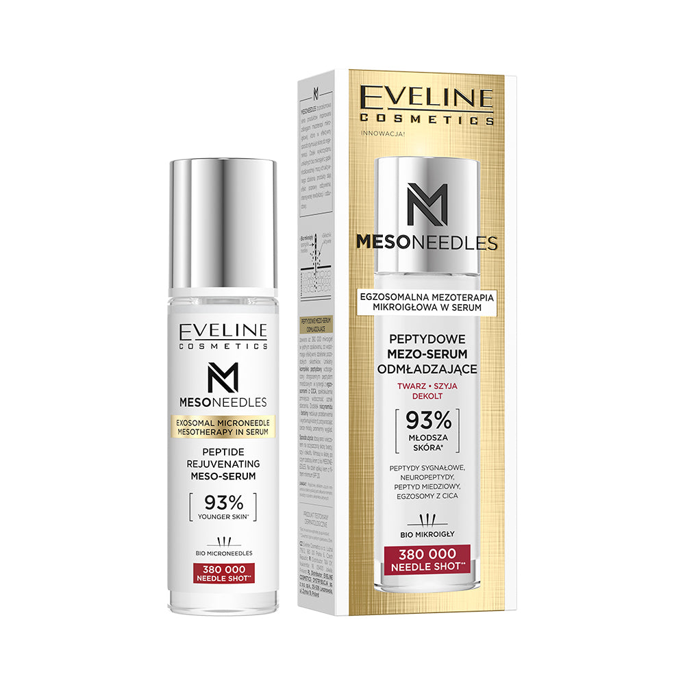 Eveline Cosmetics - Peptydowe mezo-serum odmładzające do twarzy