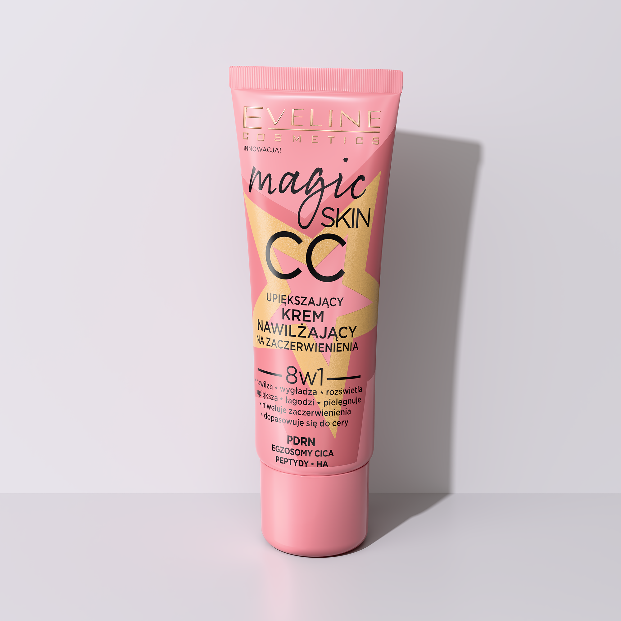Eveline Cosmetics - Upiększający krem nawilżający na zaczerwienienia