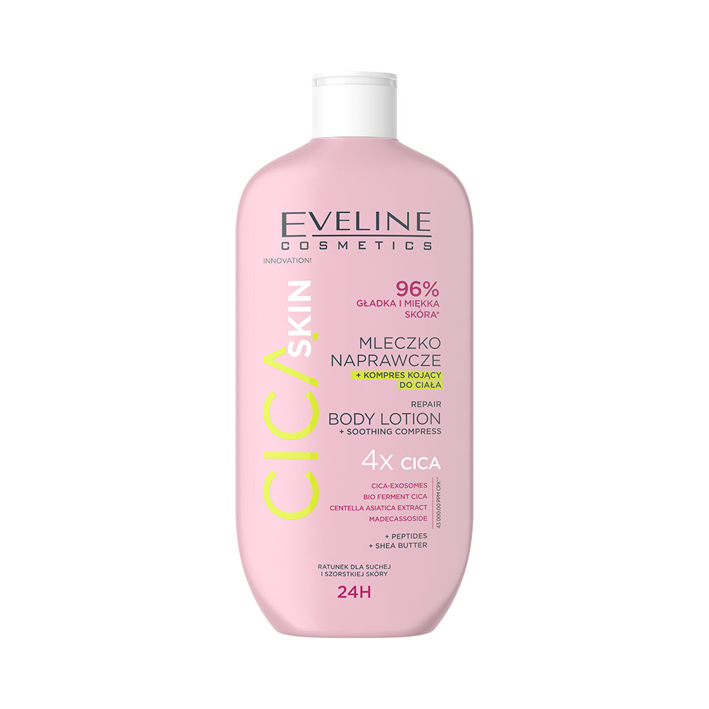 Eveline Cosmetics - Mleczko naprawcze + kojący kompres