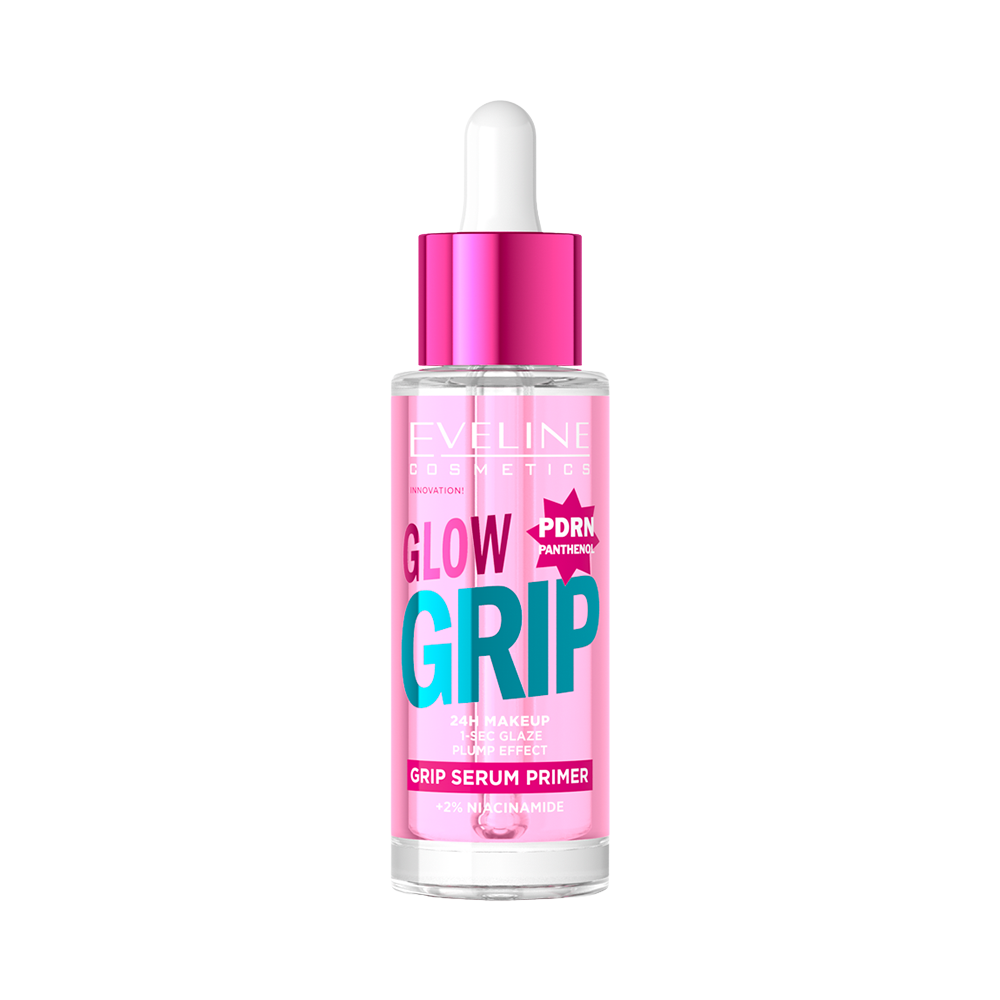 Baza-serum pod makijaż, 24H trwałości i rozświetlenia, Glow Grip
