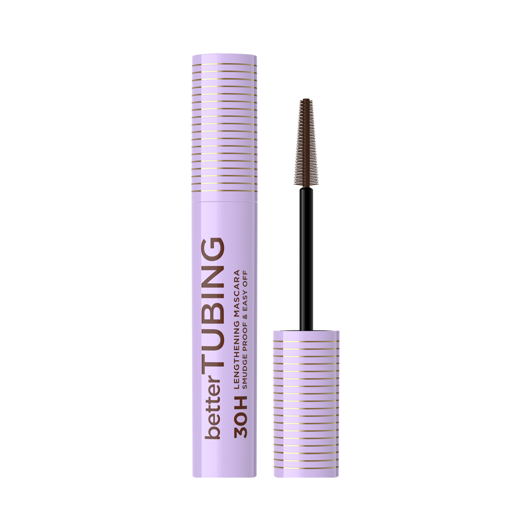 Tusz do rzęs Better Tubing Lengthening Mascara 30H, brązowy