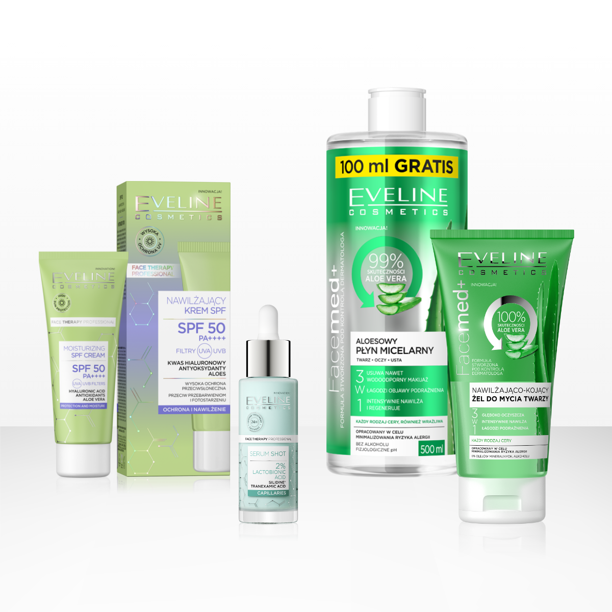 Eveline Cosmetics - Zestaw Wzmocnienie i ochrona skóry