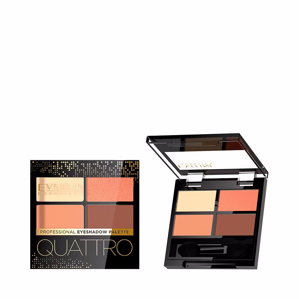 Eveline Cosmetics - Paleta 4 cieni do powiek