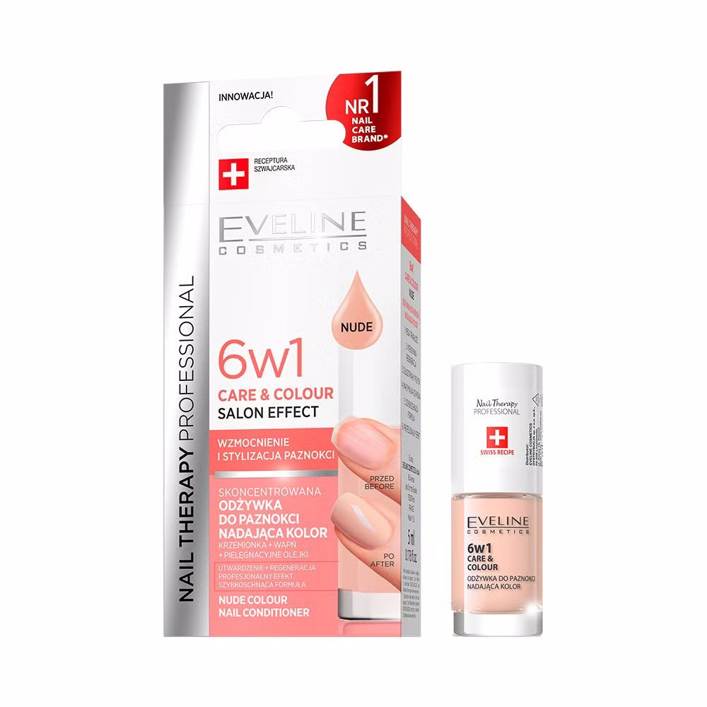 Eveline Cosmetics - Skoncentrowana odżywka do paznokci nadająca kolor